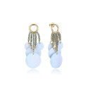 PEND PLATA DE LEY BAÑO ORO CIRCONITAS VICEROY - 13192E100-93