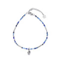 TOBILLERA ACERO Y CRISTALES SRA FN - 14172T01013
