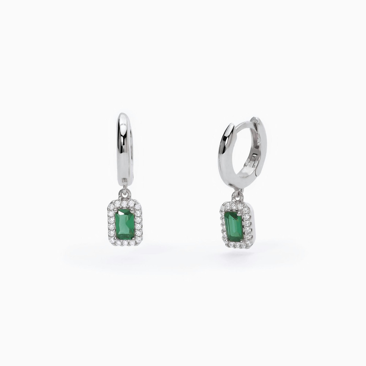 PENDIENTES PLATA MABINA - 563545
