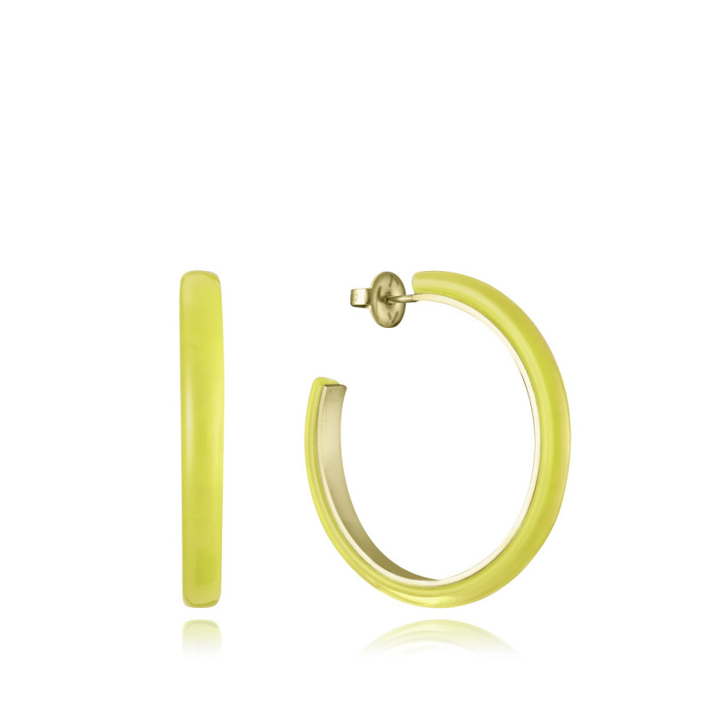 PEND ACERO IP ACRILICO AMARILLO SRA FN - 14147E01012
