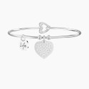 PULSERA DE ACERO KIDULT CORAZON FAMILIA - ES732288