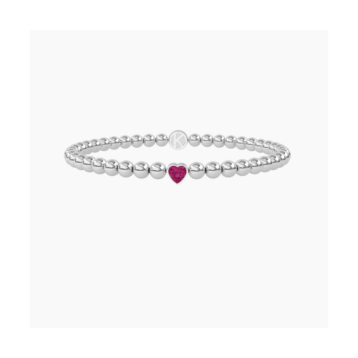PULSERA KIDULT AMOR CORAZON TURMALINA - ES732264