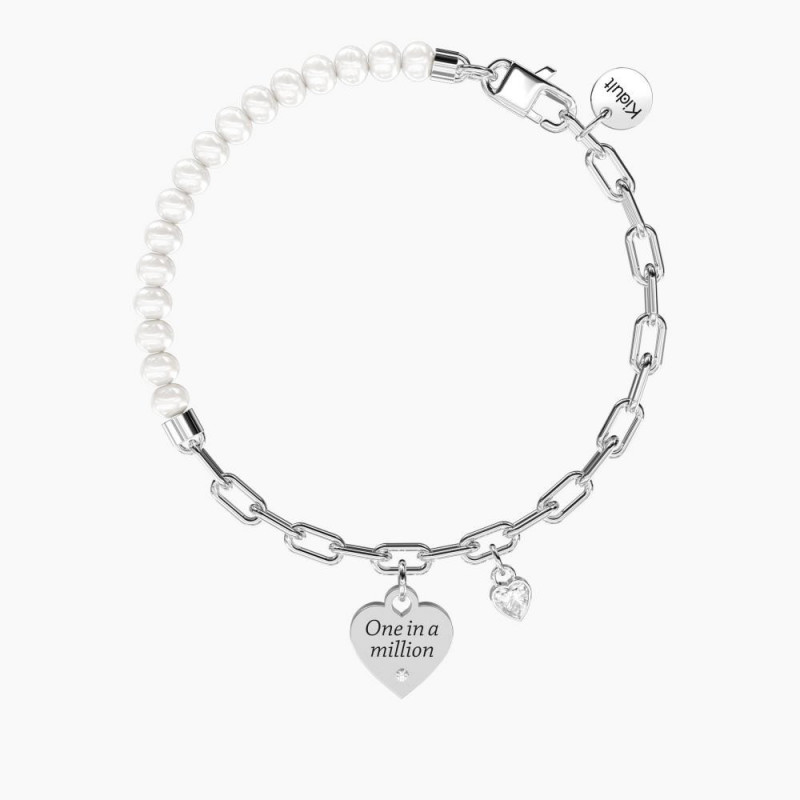PULSERA ACERO CORAZON ONE IN A MILLION - ES732271