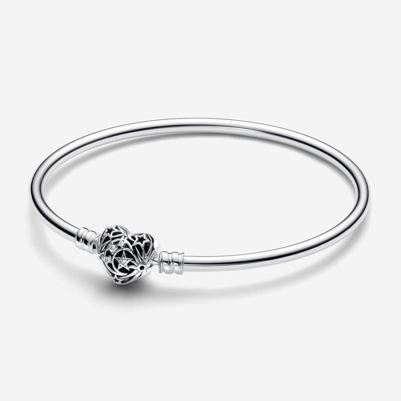 PULSERA PANDORA CIERRE CORAZON BRILLANTE - 593400C01-17