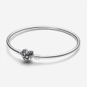 PULSERA PANDORA CIERRE CORAZON BRILLANTE - 593400C01-17