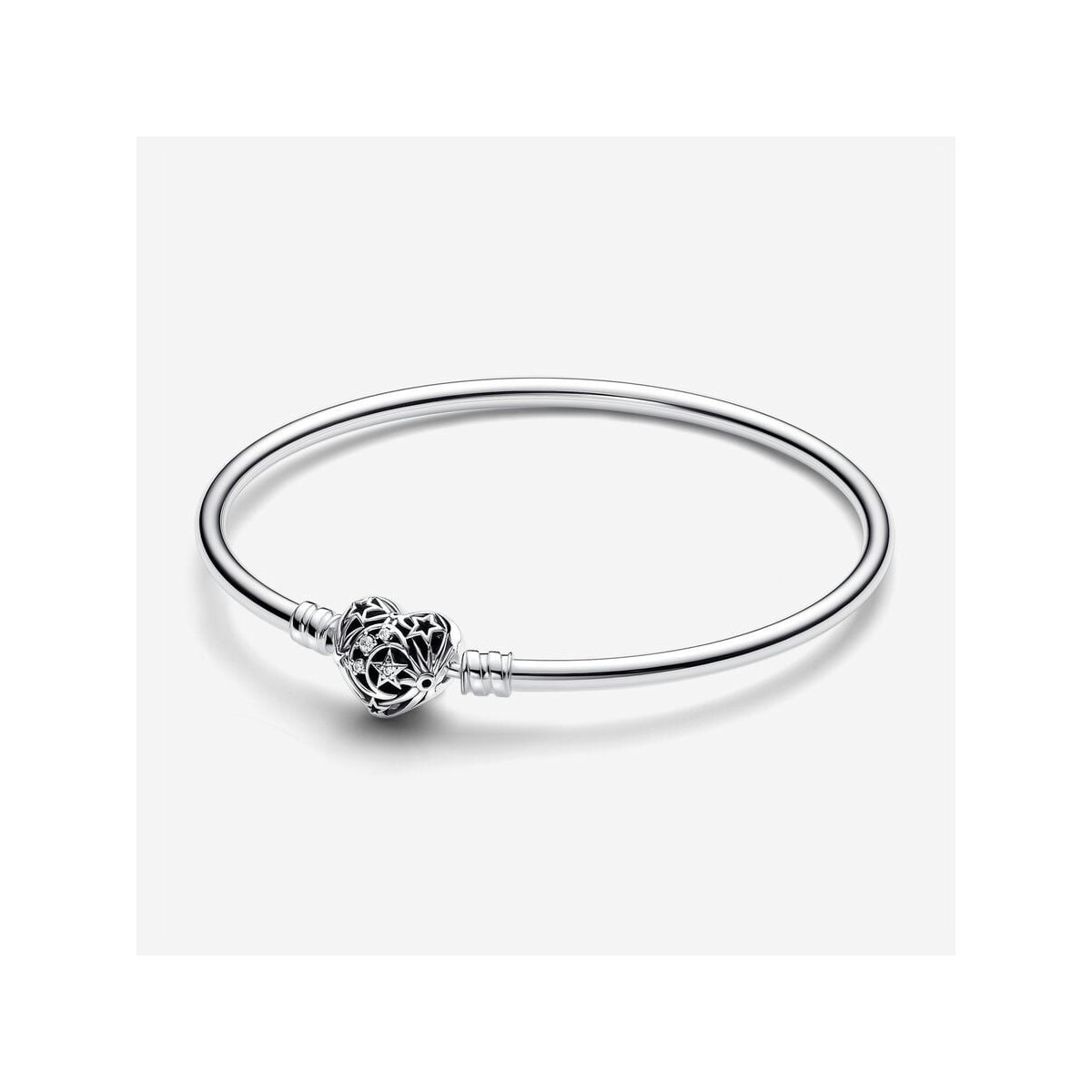PULSERA PANDORA CIERRE CORAZON BRILLANTE - 593400C01-17