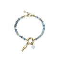 PULS ACERO IP DORADO Y PIEDRAS NAT SRA F - 14152P01019