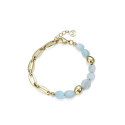 PULS ACERO IP DORADO PIEDRAS NAT SRA FN - 14163P01016