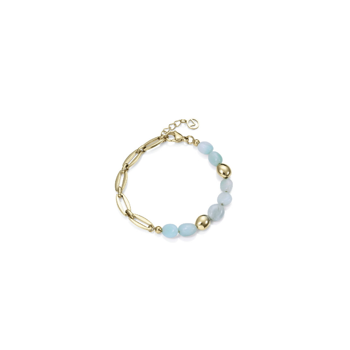 PULS ACERO IP DORADO PIEDRAS NAT SRA FN - 14163P01016