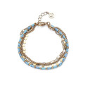 PULS ACERO IP DORADO Y PIEDRAS SRA FN - 14164P01013