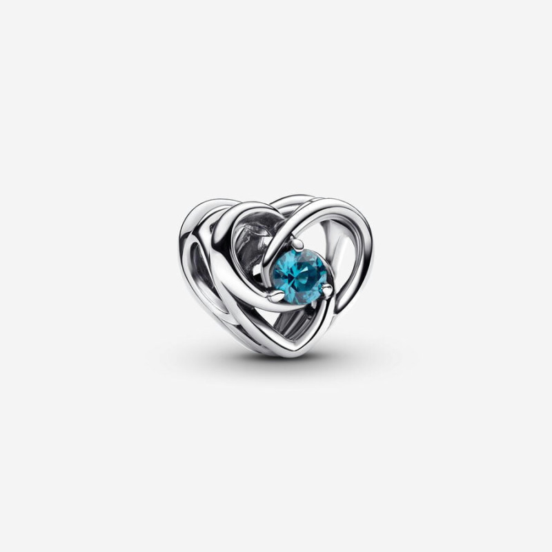 ABALORIO CORAZON CON AZUL UNICEF PANDORA - 793744C01