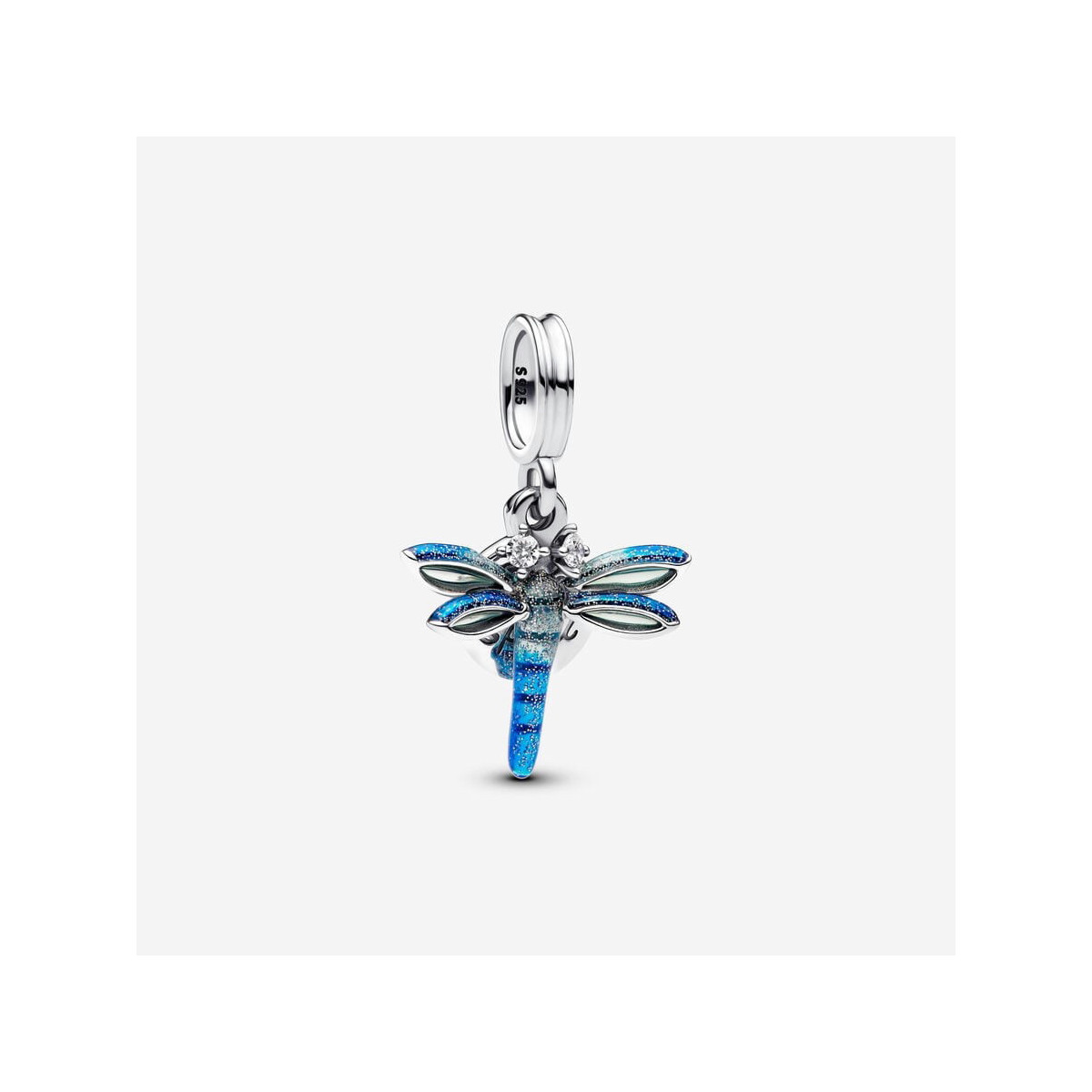 ABALORIO DOBLE LIBELULA AZUL  PANDORA - 793745C01
