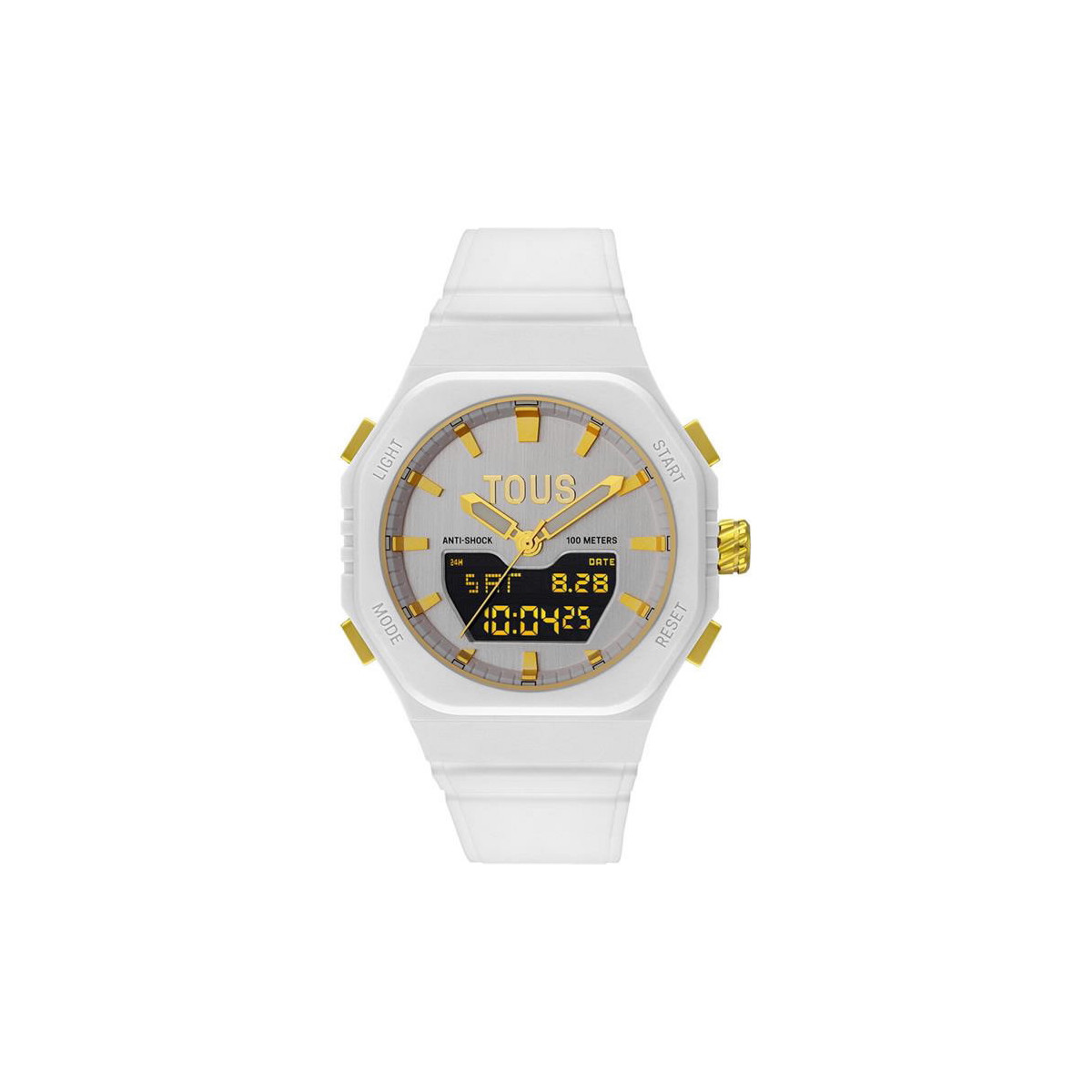 RELOJ TOUS BET ANAG/DIG CAUCHO BLANCO - 3000135300