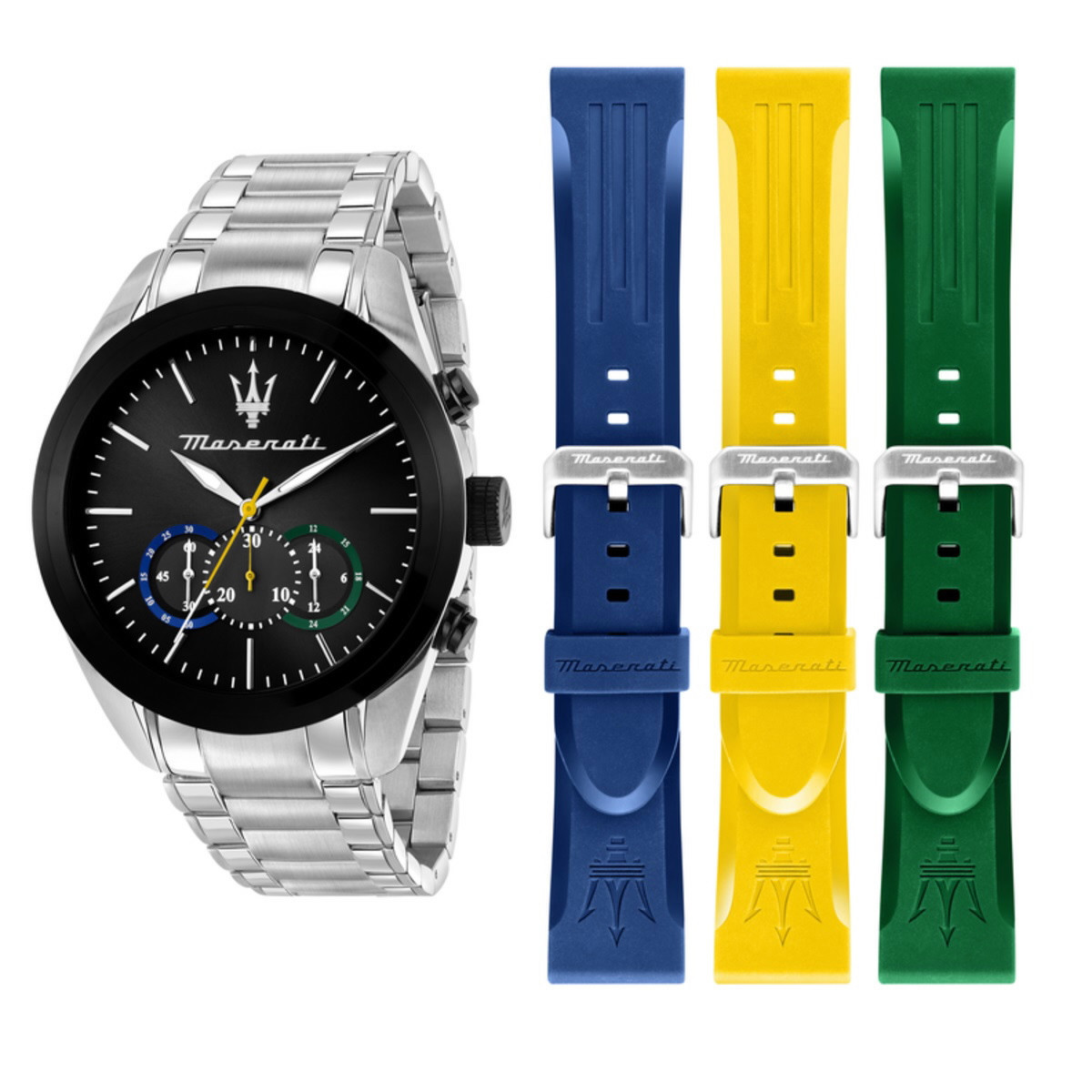 RELOJ MASERATI TRAGUARDO+ 3 CORR CAUCHO - R8873612061