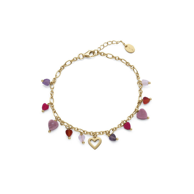 PULS PLATA DE LEY BAÑO ORO PIEDR NAT SRA - 13246P100-47