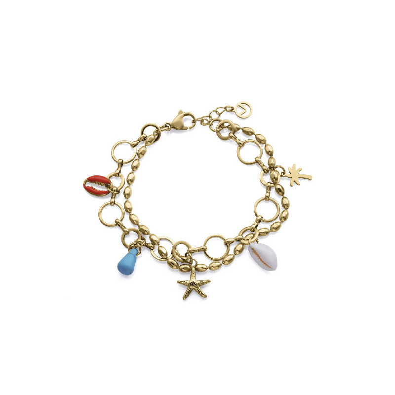 PULS ACERO IP DORADO CONCHA SRA FASHION - 14273P01012