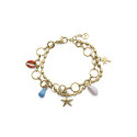 PULS ACERO IP DORADO CONCHA SRA FASHION - 14273P01012
