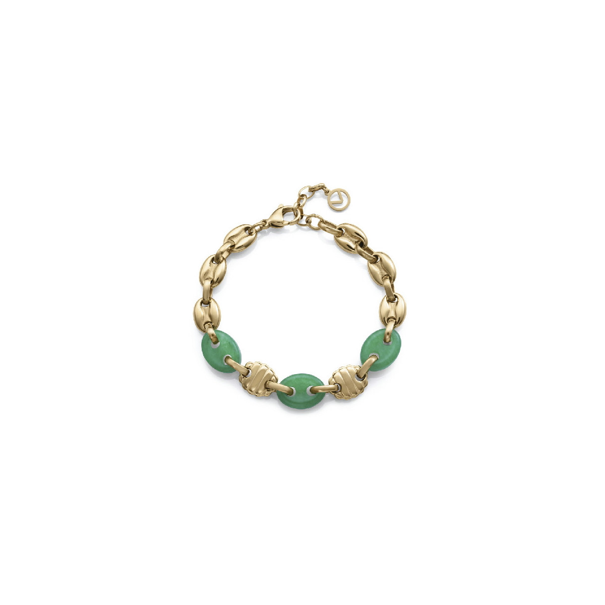 PULS ACERO IP DORADO PIEDRA NAT SRA FASH - 14274P01016