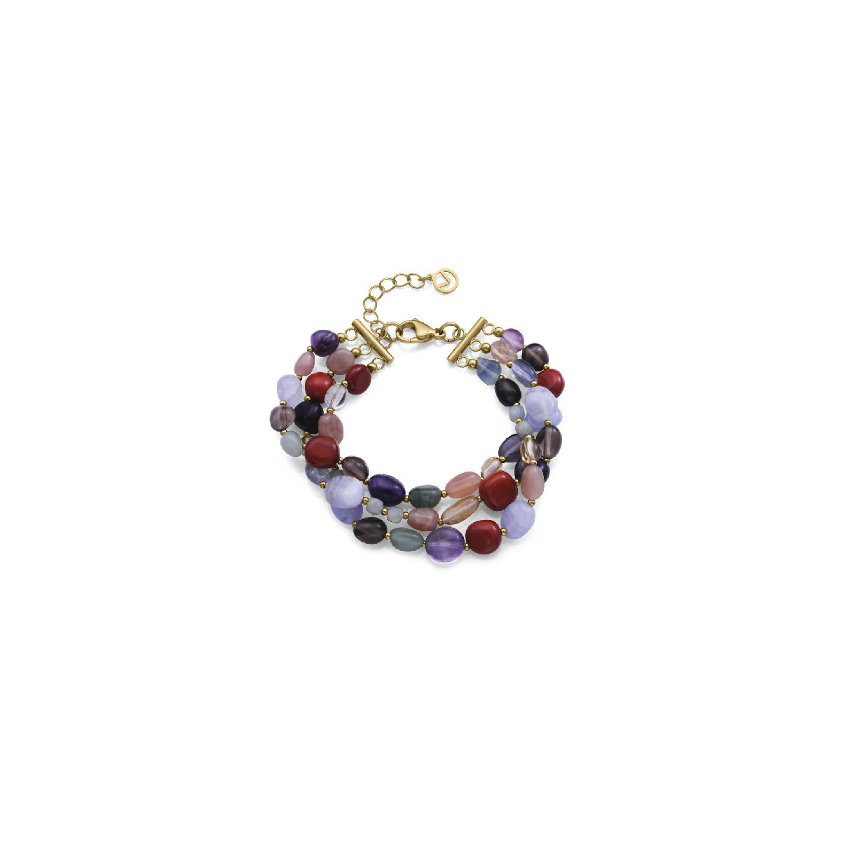 PULS ACERO IP DORADO PIEDRAS NAT SRA FAS - 14276P01019
