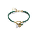 PULS ACERO IP DORADO PIEL PIEDRA NAT SRA - 14285P01016