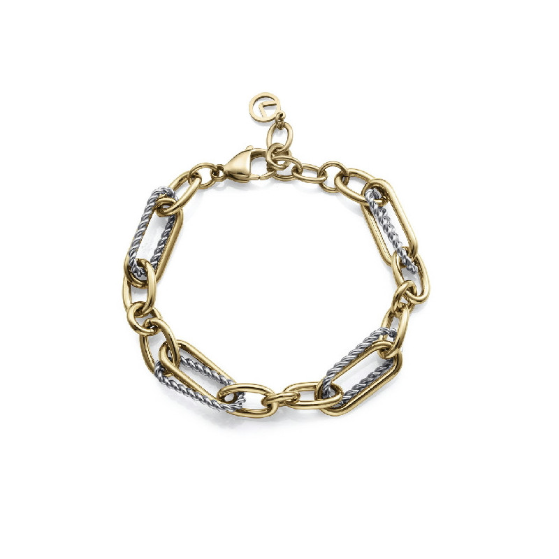 PULS ACERO E IP DORADO ESLABONES SRA FAS - 14288P01019