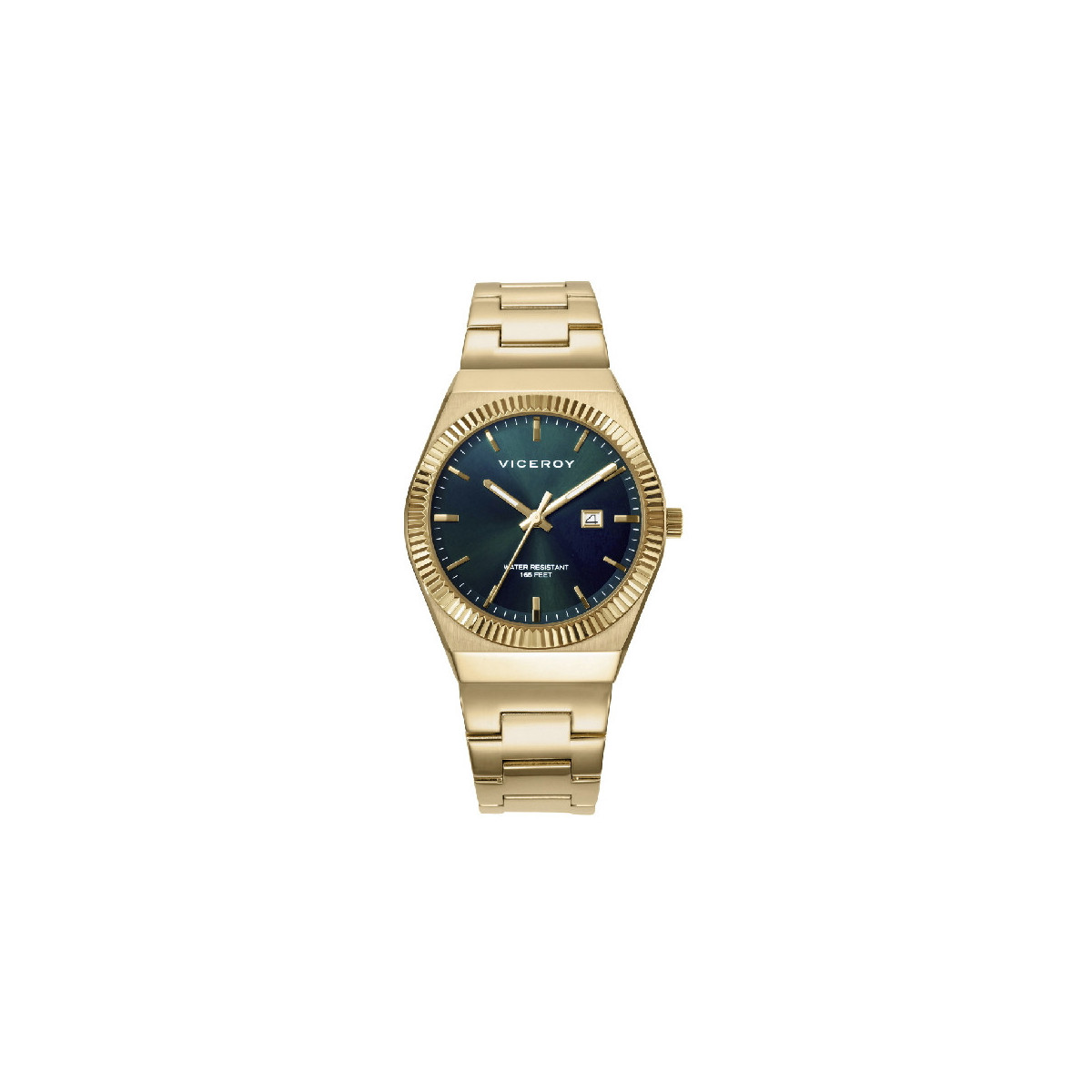 RELOJ ACERO IP DORADO BRAZALETE SRA VA - 401296-67