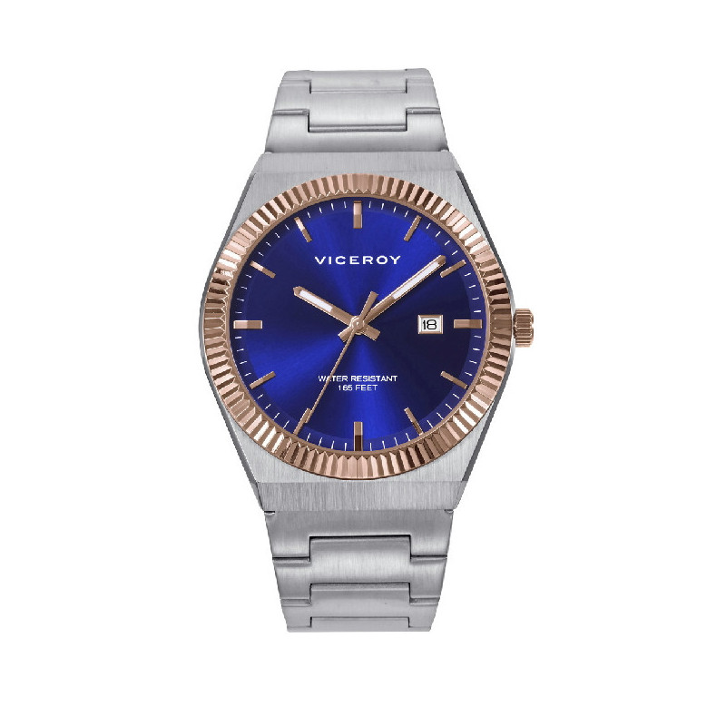 RELOJ ACERO IP ROSA BRAZALETE SR VA - 401433-37
