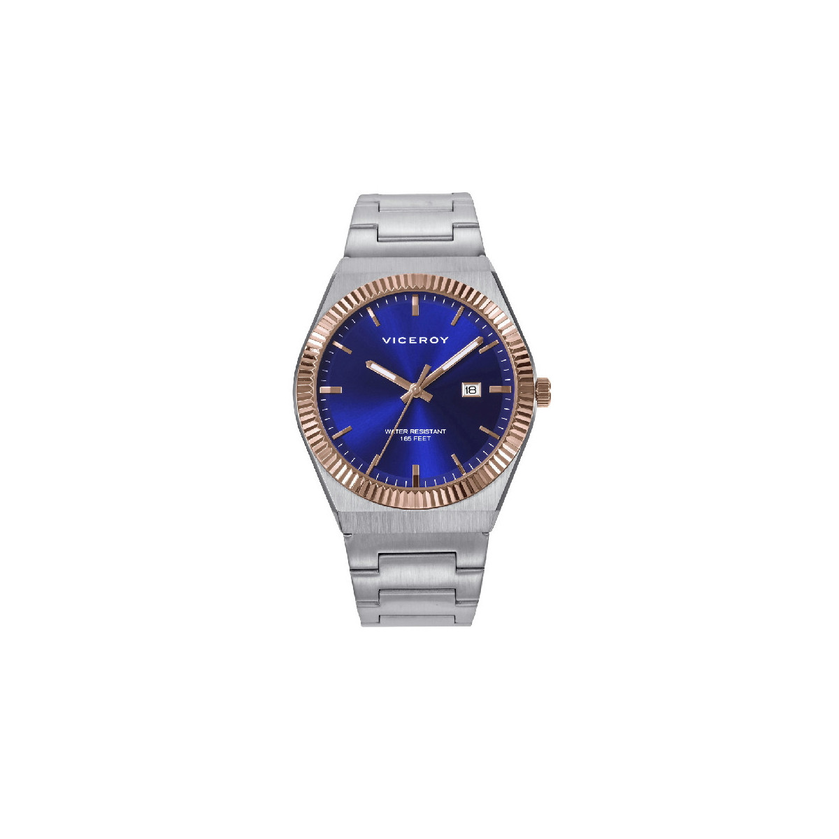RELOJ ACERO IP ROSA BRAZALETE SR VA - 401433-37