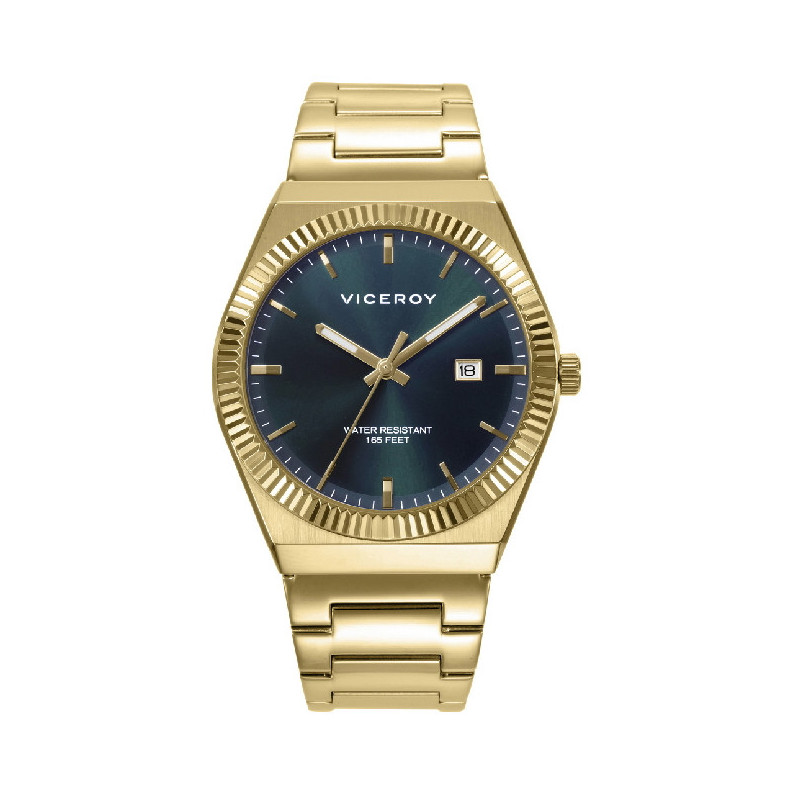 RELOJ ACERO IP DORADO BRAZALETE SR VA - 401433-67