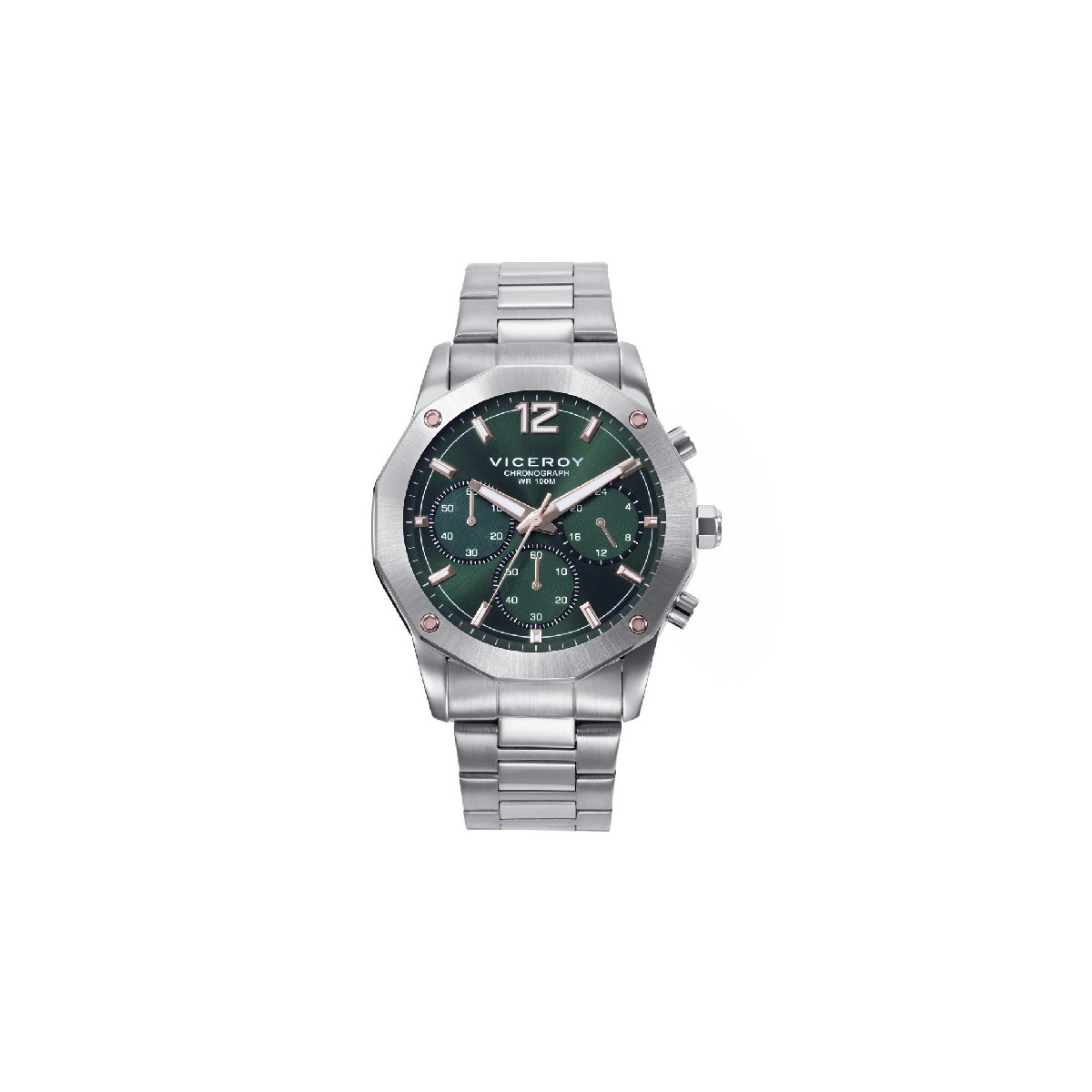 CRONO ACERO IP ROSA BRAZALETE SR VA - 401447-65