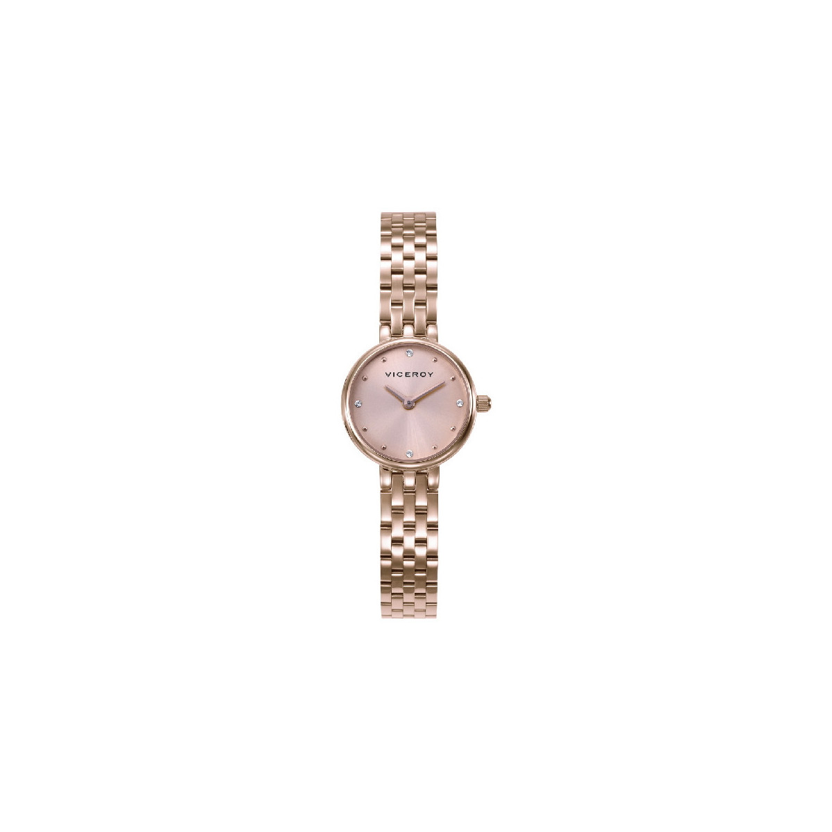 RELOJ ACERO IP ROSA BRAZALETE SRA VA - 41148-77