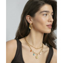 PEND ACERO IP DORADO GOTA SRA FASHION - 75400E01012