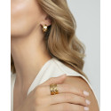 ANILLO ACERO IP DORADO SRA FASHION - 75399A01412