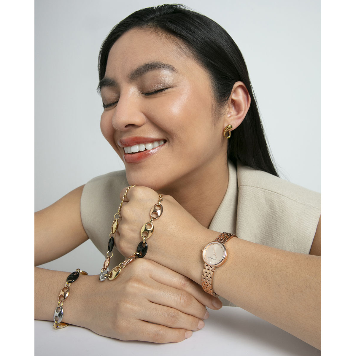 COLLAR ACERO IP CALABROTE SRA FASHION - 15174C01019