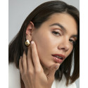 PEND ACERO IP DORADO VOLUMEN SRA FASHION - 14298E01012