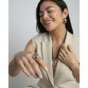 ANILLO ACERO VOLUMEN ABIERTO SRA FASHION - 14296A01400