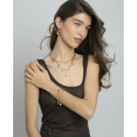 COLLAR ACERO IP DORADO CONCHA SRA FASHIO - 14273C01012