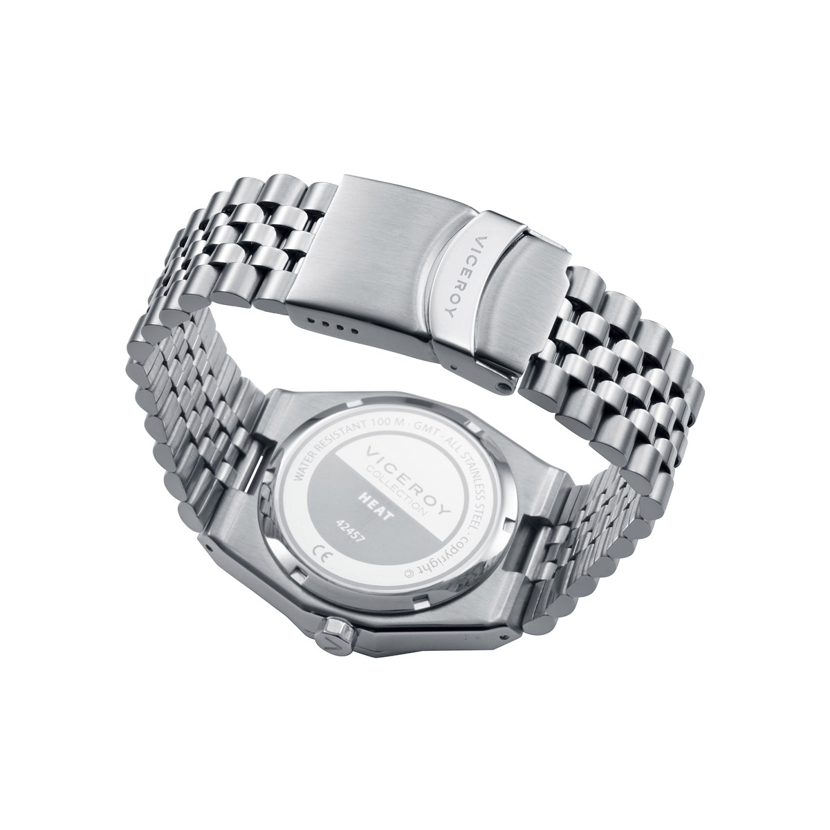 RELOJ GMT ACERO BRAZALETE SR VA - 42457-67