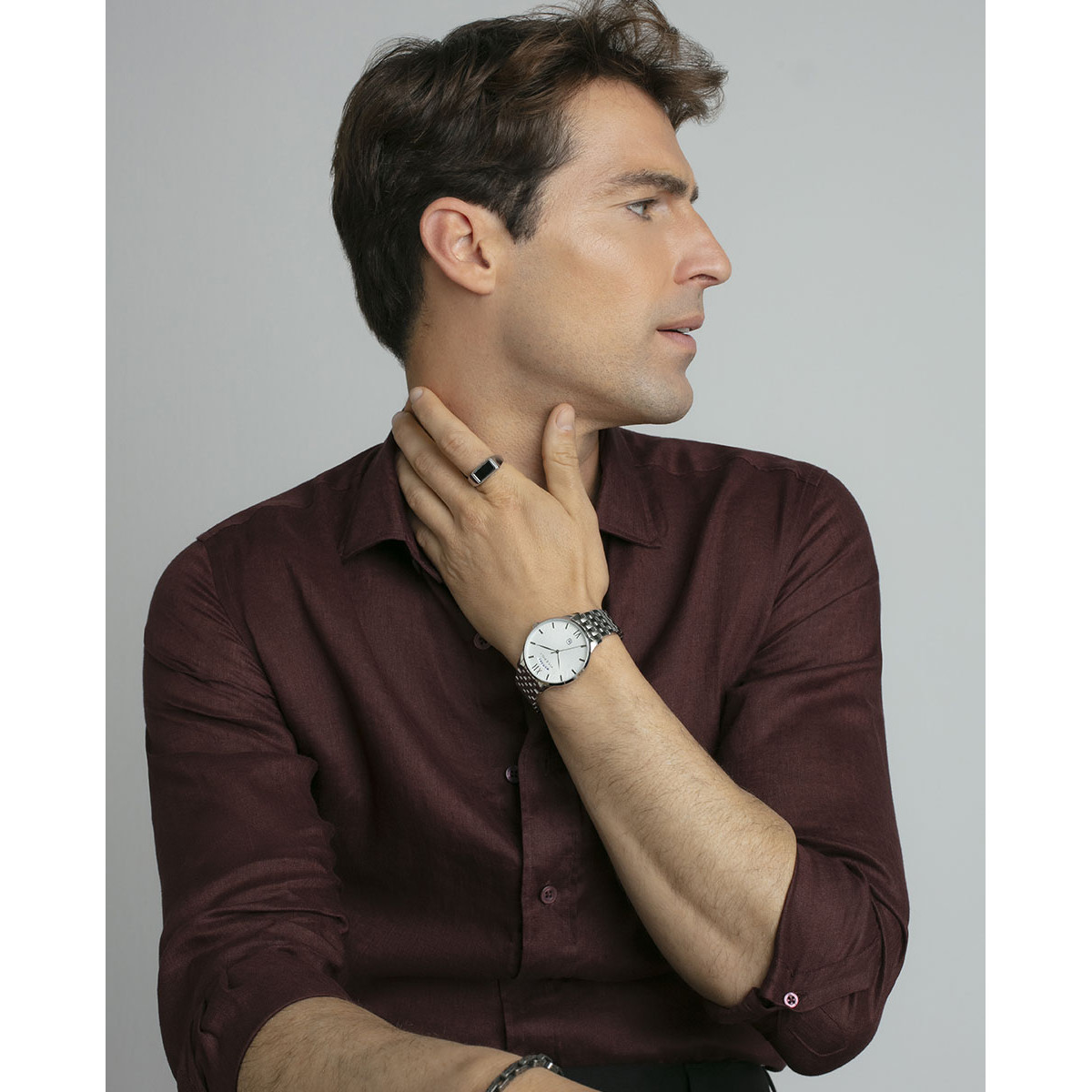 RELOJ ACERO BRAZALETE SR VA - 42455-83