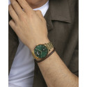 RELOJ ACERO IP DORADO BRAZALETE SR VA - 42455-63