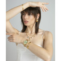 RELOJ ACERO IP DORADO BRAZALETE SRA VA - 42450-63