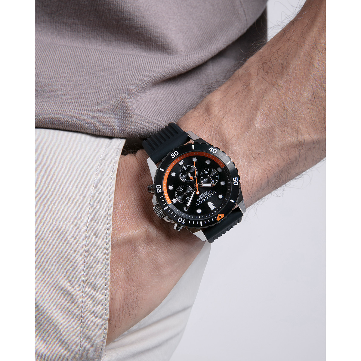 CRONO ACERO IP NEGRO CORREA SR VA - 401369-57