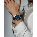 CRONO ACERO IP AZUL BRAZALETE SR VA - 401397-35
