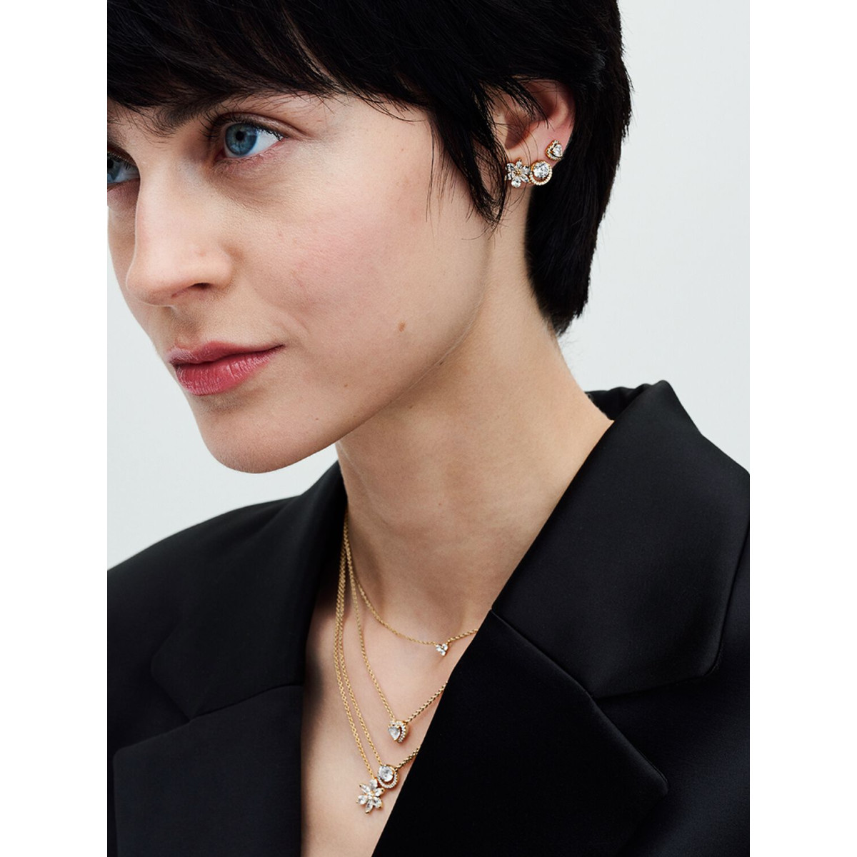 PENDIENTES PANDORA DORADOS HERBOLARIUM - 262633C01