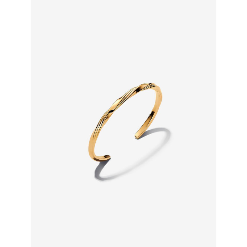 PULSERA PANDORA RIGIDA ABIERTA ENTRELAZA - 563869C00-2