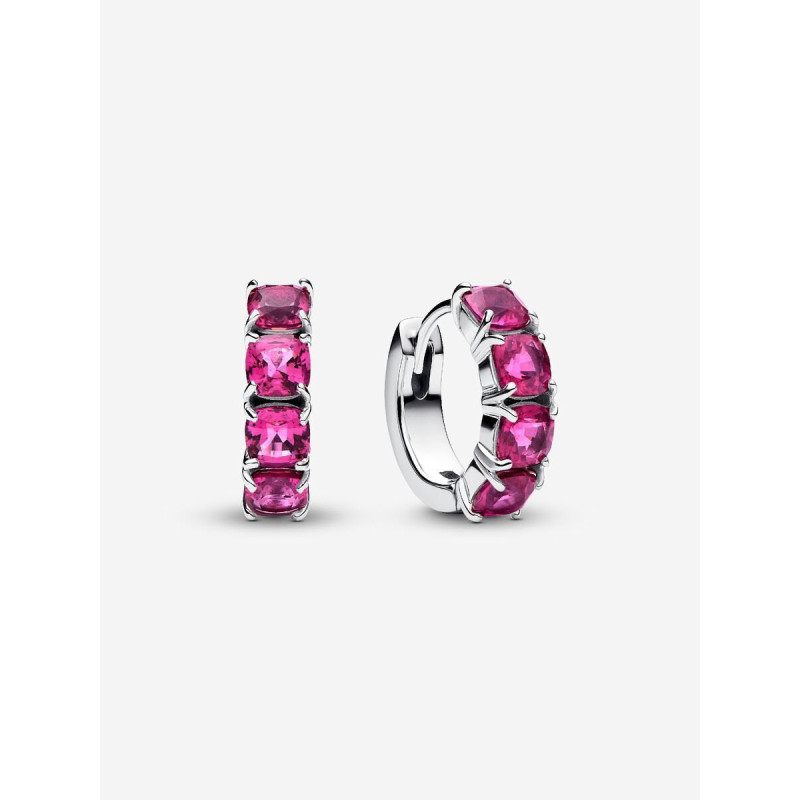 PENDIENTES ARO ROSA PANDORA - 293851C02