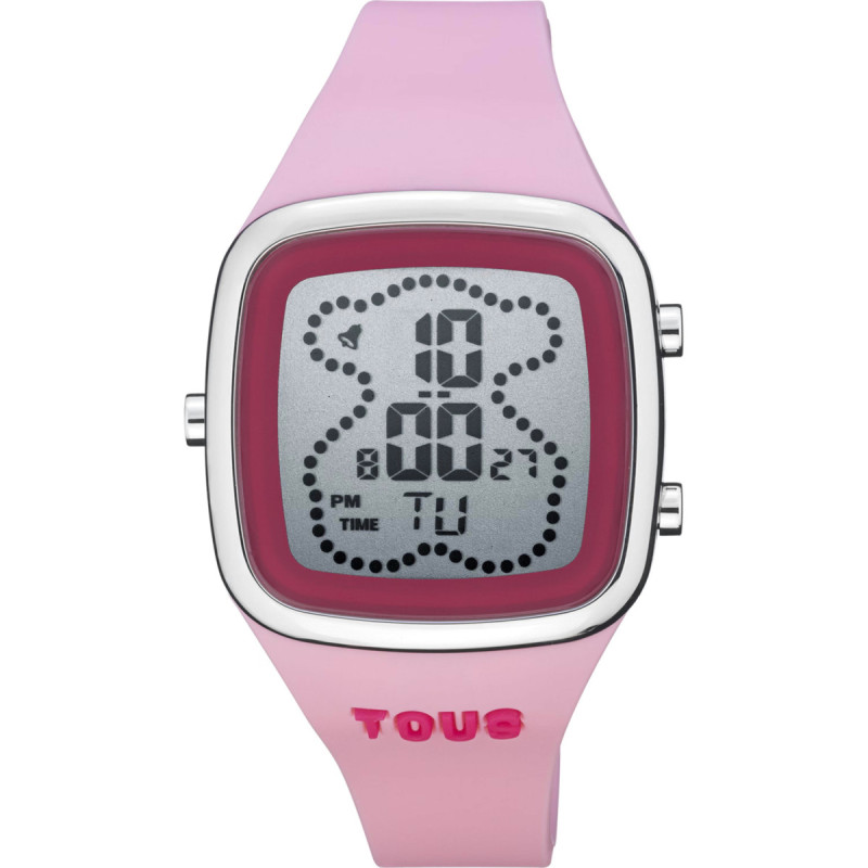 RELOJ TOUS B-TIME SILICONA ROSA - 3000131400