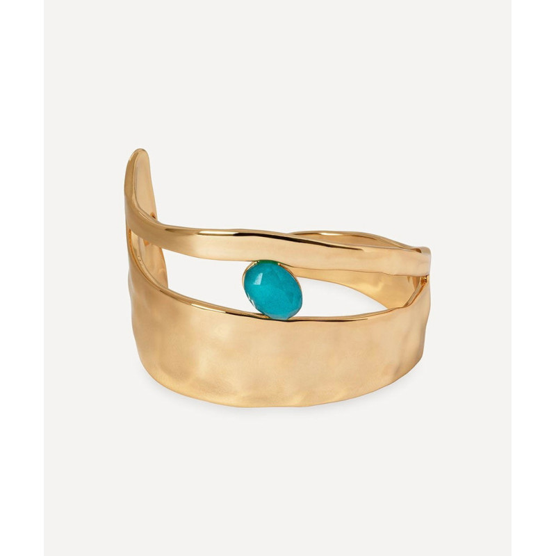 PULSERA RIGIDA ILLETA CON AGATA VIDAL VI - X98060