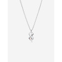 COLGANTE PLATA PANDORA INFINITO PERLA - 393762C01-50