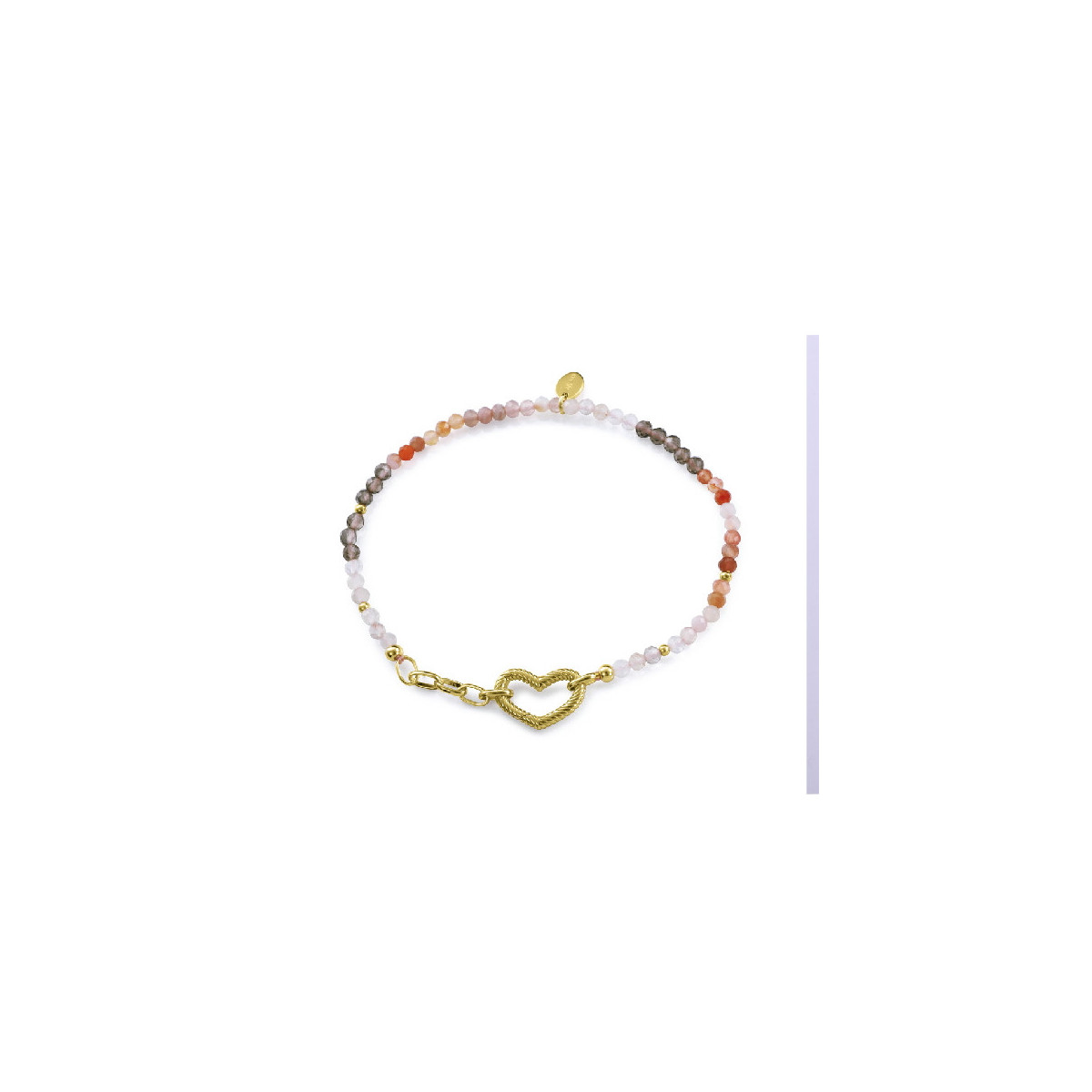 PULS PLATA DE LEY BAÑO ORO PIEDRA SRA JW - 13262P100-94